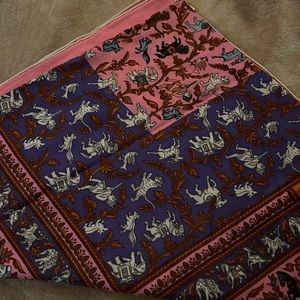 Hermes shawl 140cmx 140cm